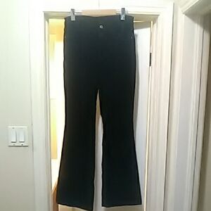 Massimo Dutti Black Boot Cut Pants